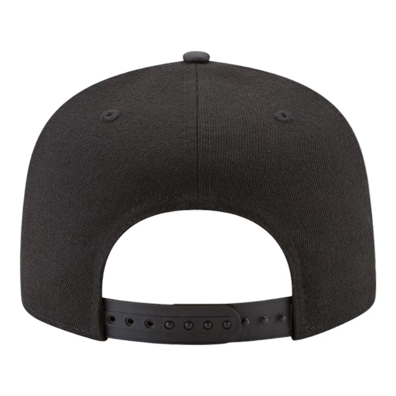 Youth New York Giants Black and White Basic New Era 9FIFTY Snapback Hat