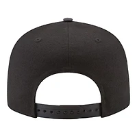 Youth New York Giants Black and White Basic New Era 9FIFTY Snapback Hat