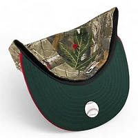 St. Louis Cardinals Realtree and Red Busch Stadium Patch Dark Green UV New Era 59FIFTY Fitted Hat