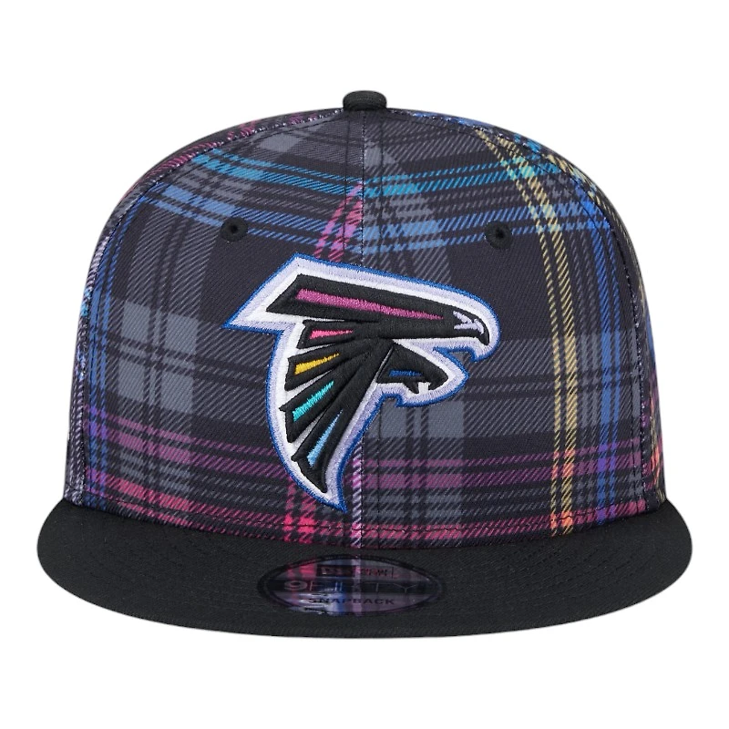 Atlanta Falcons 2024 NFL Crucial Catch Plaid New Era 9FIFTY Snapback Hat