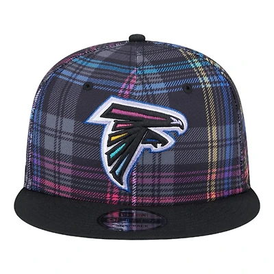 Atlanta Falcons 2024 NFL Crucial Catch Plaid New Era 9FIFTY Snapback Hat