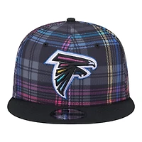 Atlanta Falcons 2024 NFL Crucial Catch Plaid New Era 9FIFTY Snapback Hat
