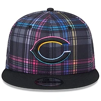 Chicago Bears 2024 NFL Crucial Catch Plaid New Era 9FIFTY Snapback Hat