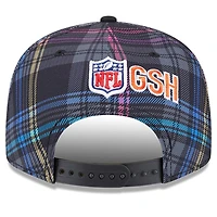 Chicago Bears 2024 NFL Crucial Catch Plaid New Era 9FIFTY Snapback Hat