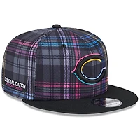 Chicago Bears 2024 NFL Crucial Catch Plaid New Era 9FIFTY Snapback Hat