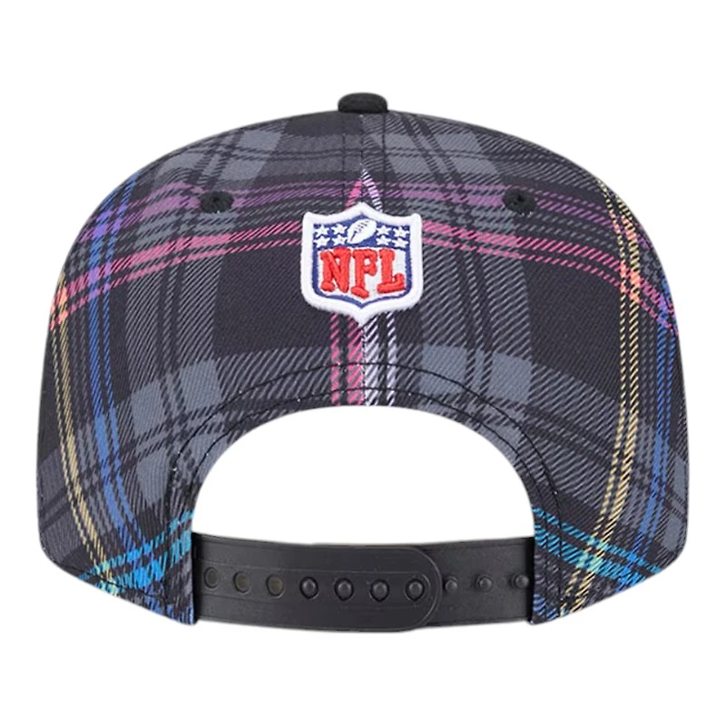 Dallas Cowboys 2024 NFL Crucial Catch Plaid New Era 9FIFTY Snapback Hat