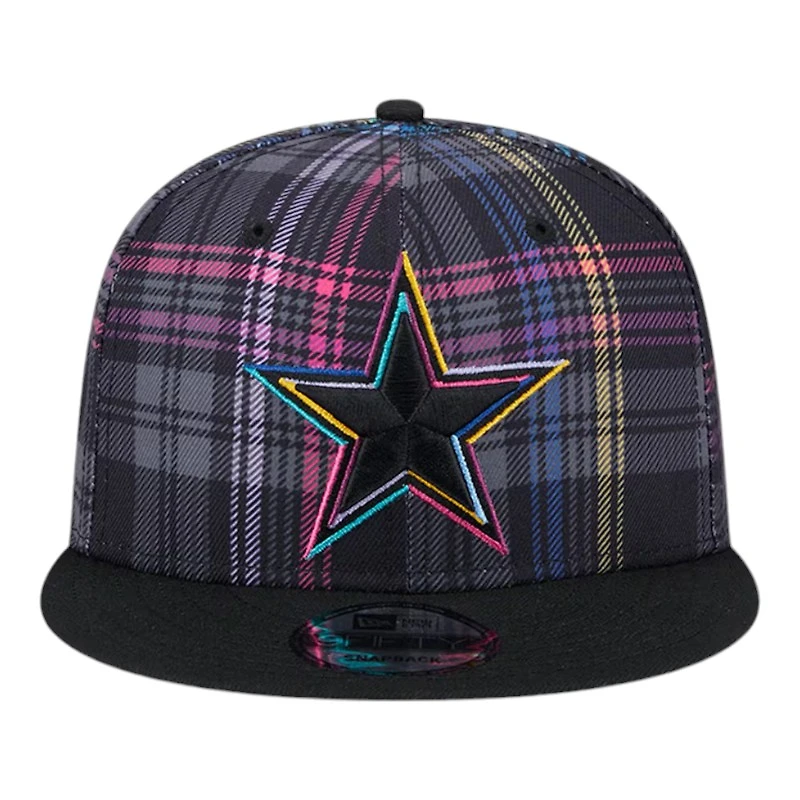 Dallas Cowboys 2024 NFL Crucial Catch Plaid New Era 9FIFTY Snapback Hat