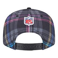 Tennessee Titans 2024 NFL Crucial Catch Plaid New Era 9FIFTY Snapback Hat