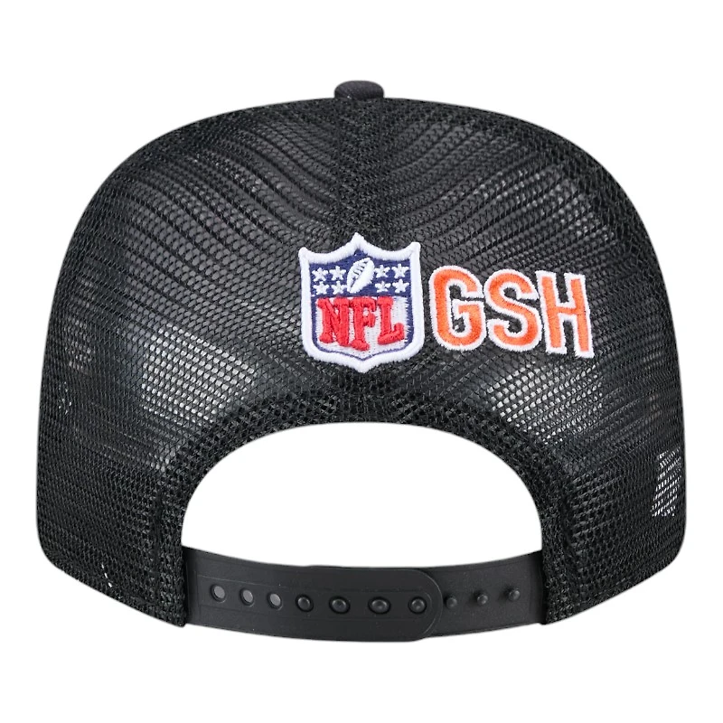 Chicago Bears 2024 NFL Crucial Catch Plaid New Era 9SEVENTY Trucker Snapback Hat