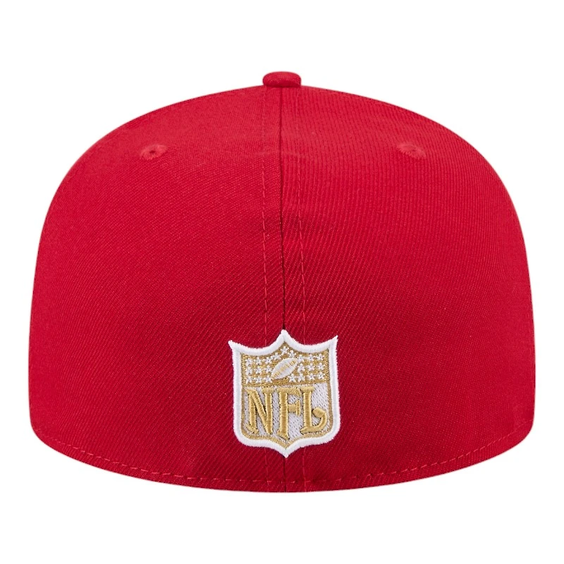 San Francisco 49ers Red Penant NFL New Era 59FIFTY Fitted Hat