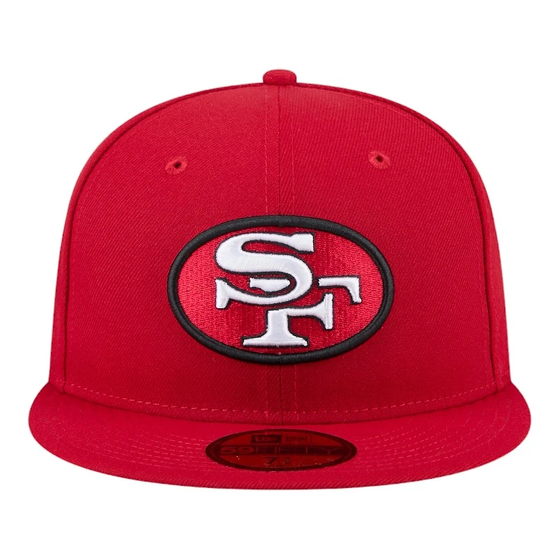 San Francisco 49ers Red Penant NFL New Era 59FIFTY Fitted Hat