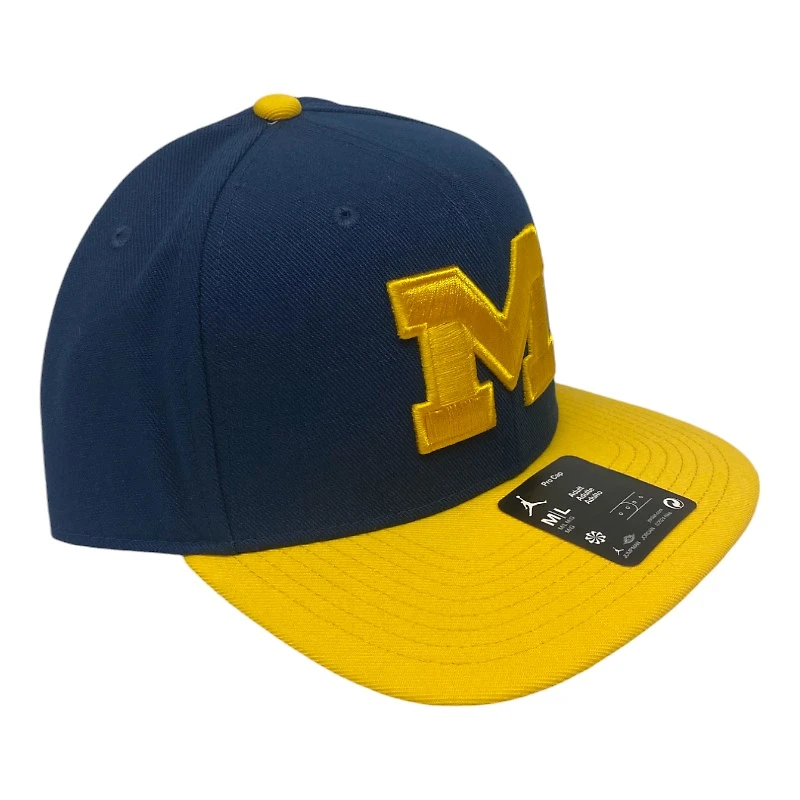 Michigan Wolverines Navy Nike NCAA Pro Snapback Hat