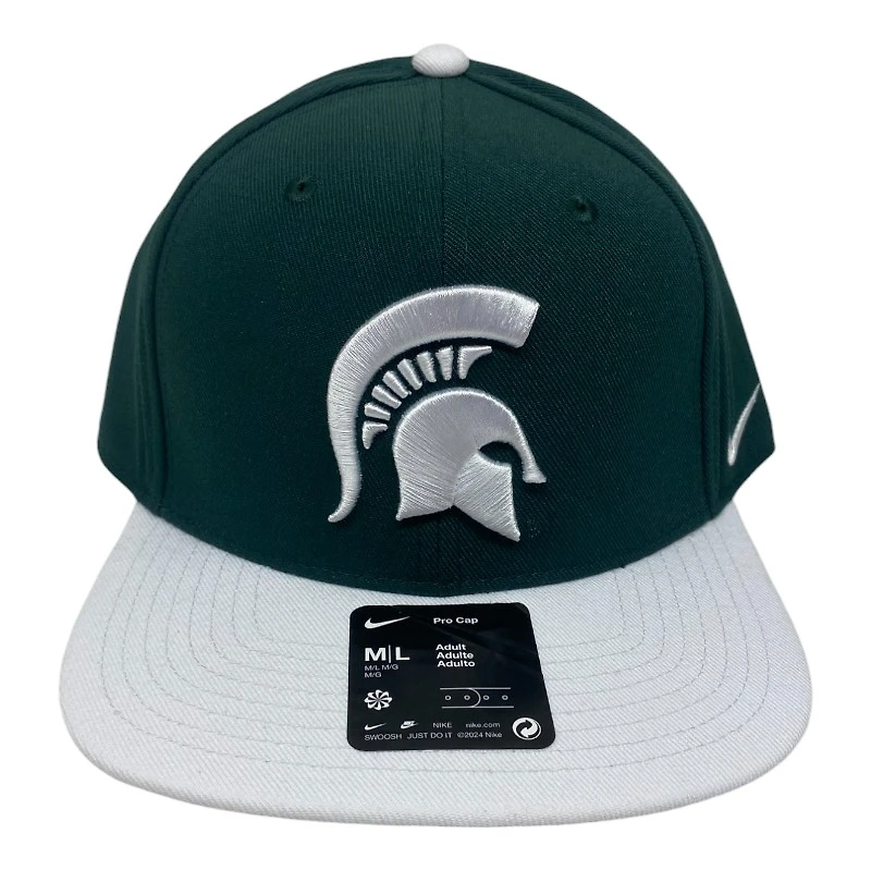 Michigan State Spartans Green Nike NCAA Pro Snapback Hat
