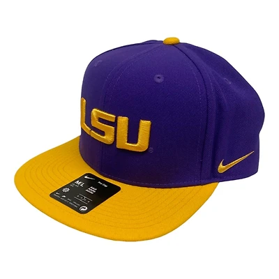 LSU Tigers Purple Nike NCAA Pro Snapback Hat