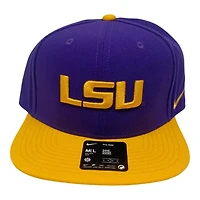 LSU Tigers Purple Nike NCAA Pro Snapback Hat