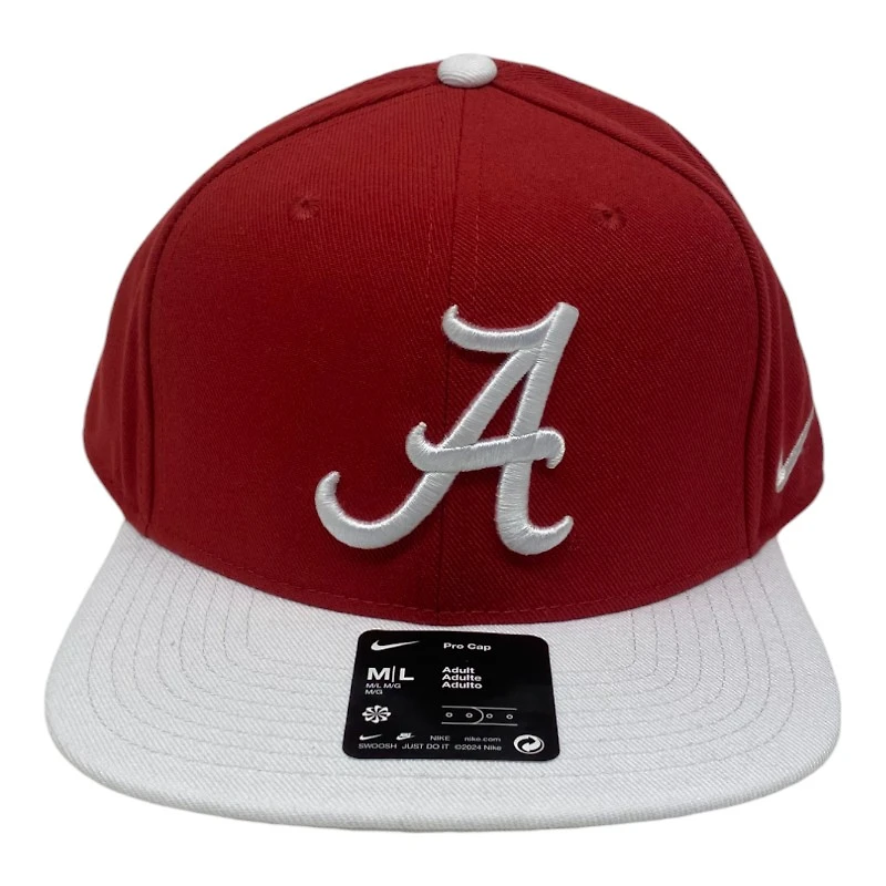 Alabama Crimson Tide Crimson Nike NCAA Pro Snapback Hat