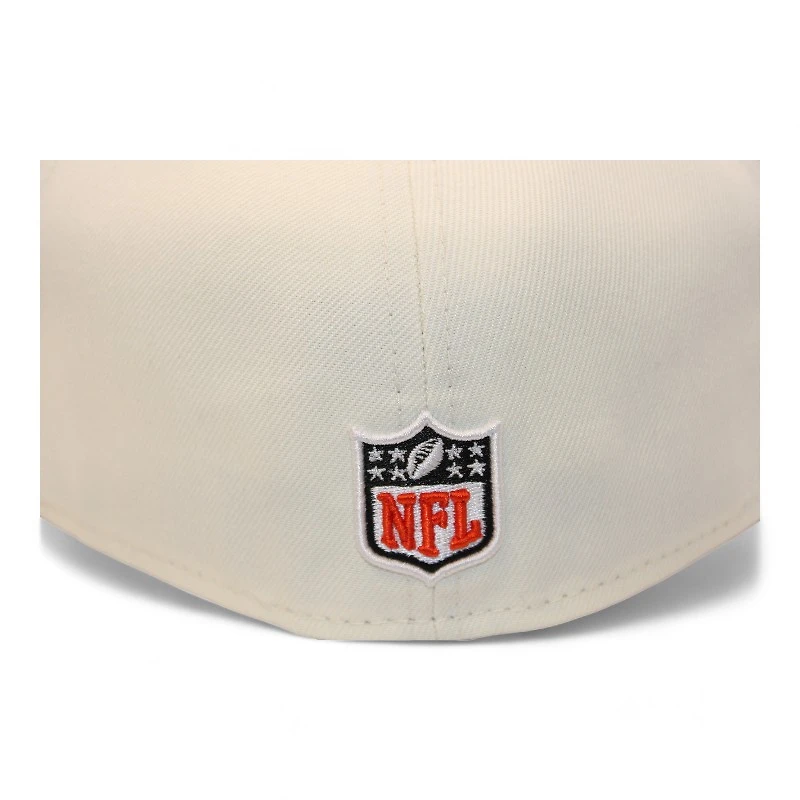 Cincinnati Bengals Cream and Black "DPM NFL Pack" 1999 Pro Bowl Patch Gray UV New Era 59Fifty Fitted Hat