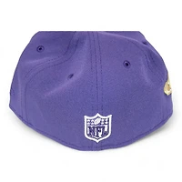 Baltimore Ravens Purple "DPM NFL Pack" Super Bowl XXXV Patch Gray UV New Era 59Fifty Fitted Hat