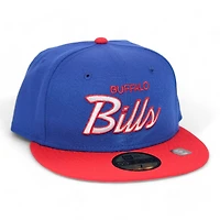 Buffalo Bills Blue and Red "DPM NFL Pack" Patch Gray UV New Era 59Fifty Fitted Hat