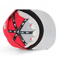 Kansas City Chiefs Red and Black "DPM NFL Pack" 60 Seasons Patch Gray UV New Era 59Fifty Fitted Hat