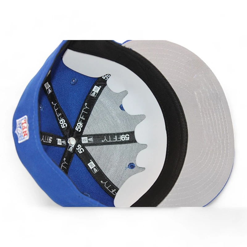 New York Giants Blue "DPM NFL Pack" Super Bowl XXV Patch Gray UV Era 59Fifty Fitted Hat