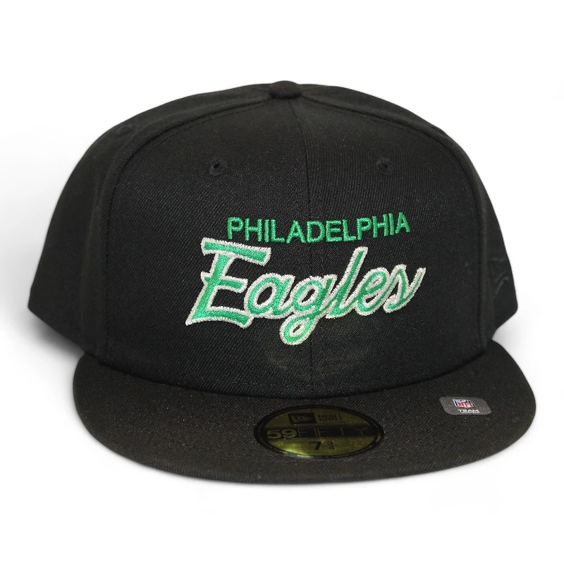 Philadelphia Eagles Black "DPM NFL Pack" Gray UV New Era 59Fifty Fitted Hat
