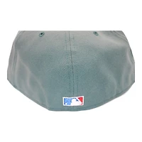 Cleveland Indians Pine Green and Blue Inaugural Season at Jacobs Field Patch Gray UV New Era 59Fifty Fitted Hat