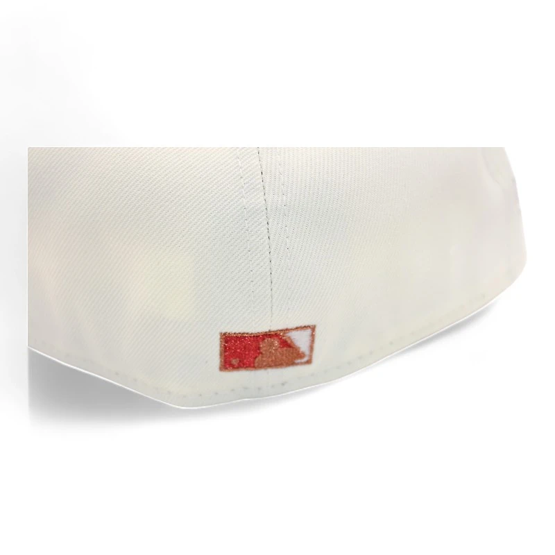 Pittsburgh Pirates Cream and Black Three Rivers Stadium Patch Gray UV New Era 59Fifty Fitted Hat