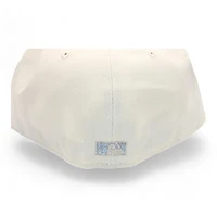 Arizona Diamondbacks Cream and Blue 1998 Inaugural Season Patch Gray UV New Era 59Fifty Fitted Hat