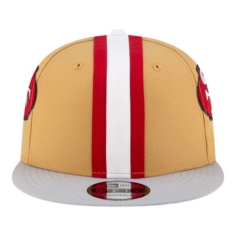San Francisco 49ers Gold NFL Helmet Pack New Era 9FIFTY Snapback Hat