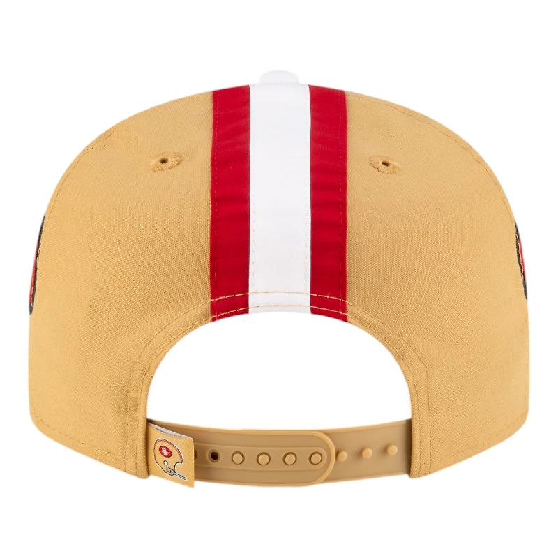 San Francisco 49ers Gold NFL Helmet Pack New Era 9FIFTY Snapback Hat
