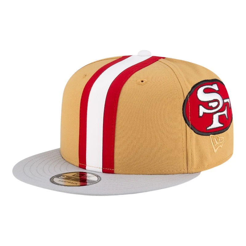 San Francisco 49ers Gold NFL Helmet Pack New Era 9FIFTY Snapback Hat