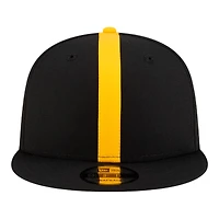 Pittsburgh Steelers Black NFL Helmet Pack New Era 9FIFTY Snapback Hat