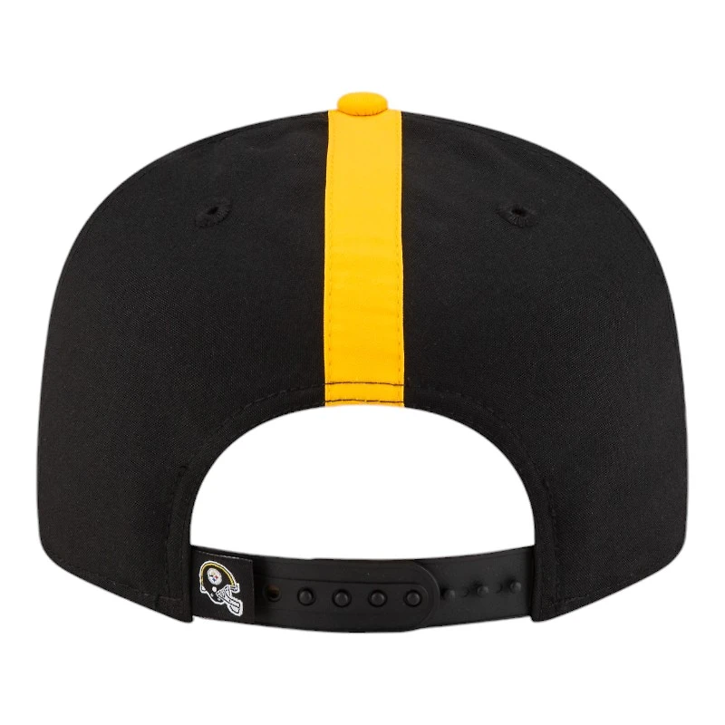 Pittsburgh Steelers Black NFL Helmet Pack New Era 9FIFTY Snapback Hat
