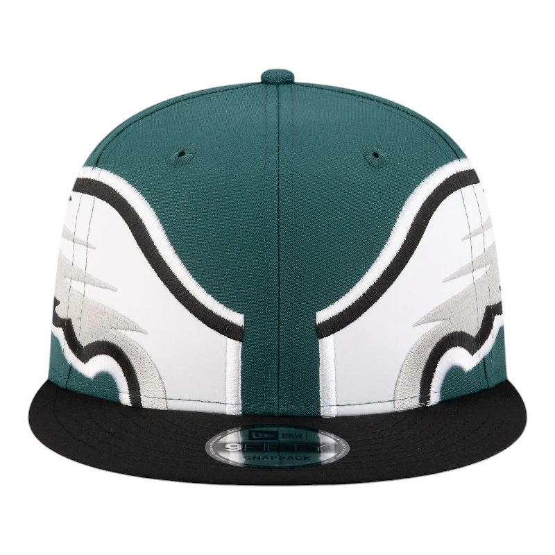 Philadelphia Eagles Green NFL Helmet Pack New Era 9FIFTY Snapback Hat