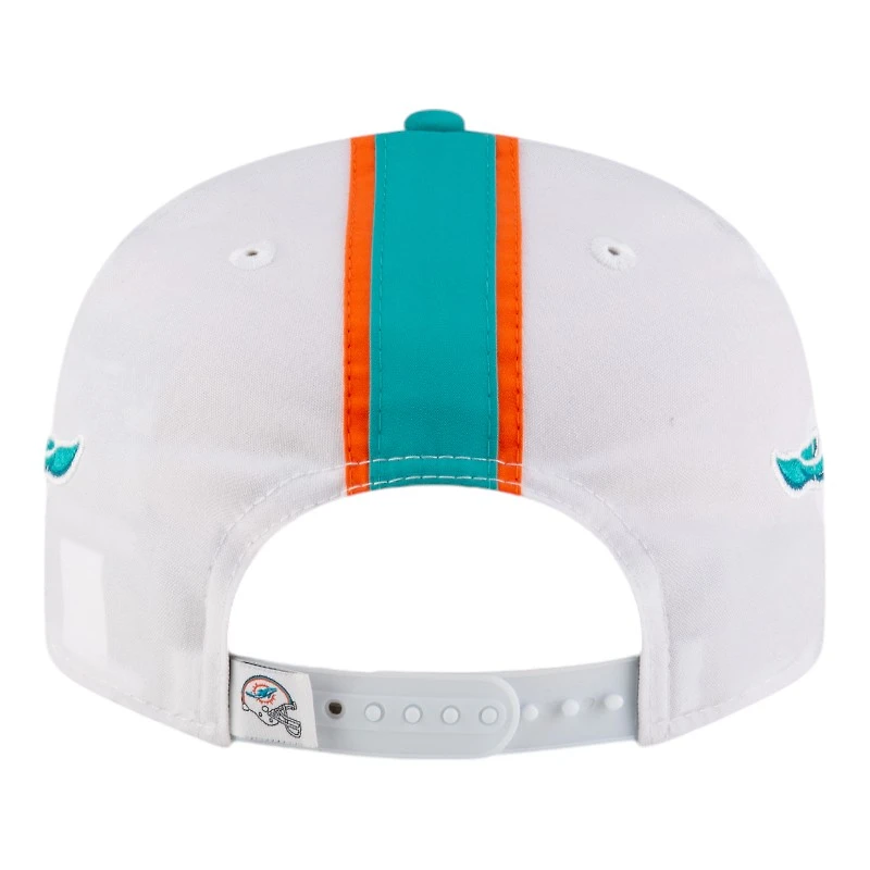 Miami Dolphins White NFL Helmet Pack New Era 9FIFTY Snapback Hat