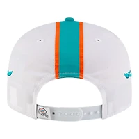 Miami Dolphins White NFL Helmet Pack New Era 9FIFTY Snapback Hat