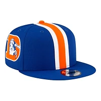 Denver Broncos Royal Blue Throwback NFL Helmet Pack New Era 9FIFTY Snapback Hat