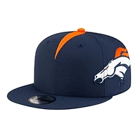 Denver Broncos Navy NFL Helmet Pack New Era 9FIFTY Snapback Hat