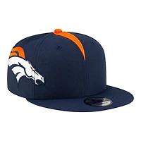 Denver Broncos Navy NFL Helmet Pack New Era 9FIFTY Snapback Hat