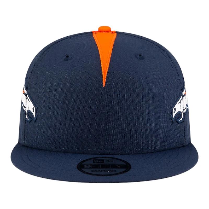 Denver Broncos Navy NFL Helmet Pack New Era 9FIFTY Snapback Hat