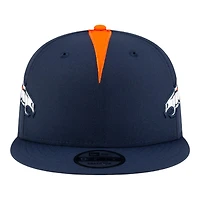 Denver Broncos Navy NFL Helmet Pack New Era 9FIFTY Snapback Hat