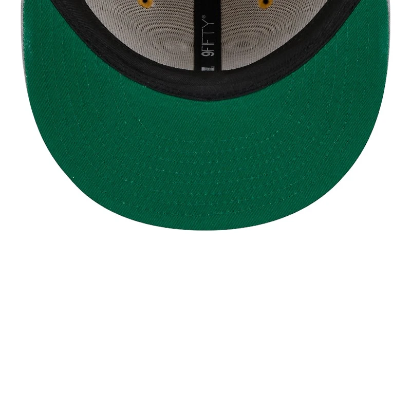 Notre Dame Fighting Irish Gold NFL Helmet Pack New Era 9FIFTY Snapback Hat