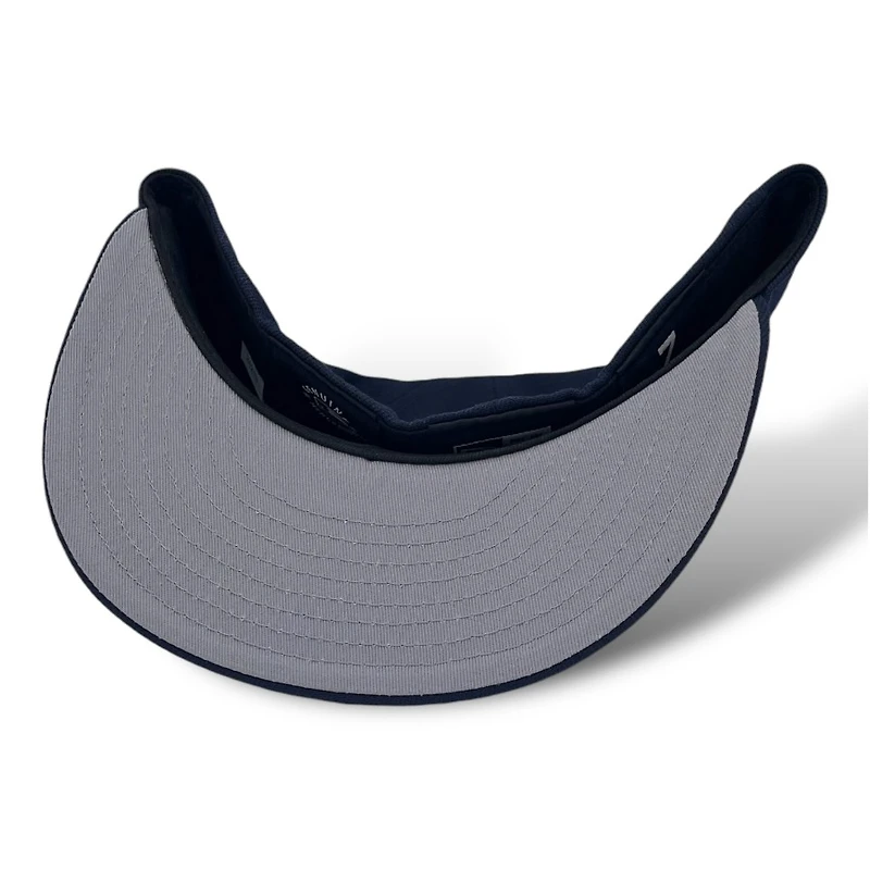 Los Angeles Dodgers Blue City Connect Script Patch Gray UV New Era 59FIFTY Fitted Hat