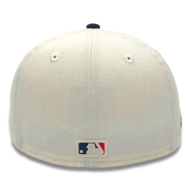 Los Angeles Dodgers Chrome and Blue City Connect ITFDB Patch Gray UV New Era 59FIFTY Fitted Hat