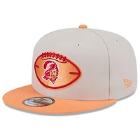Tampa Bay Buccaneers 2024 Sideline Historic Stone Gray New Era 9FIFTY Snapback Hat