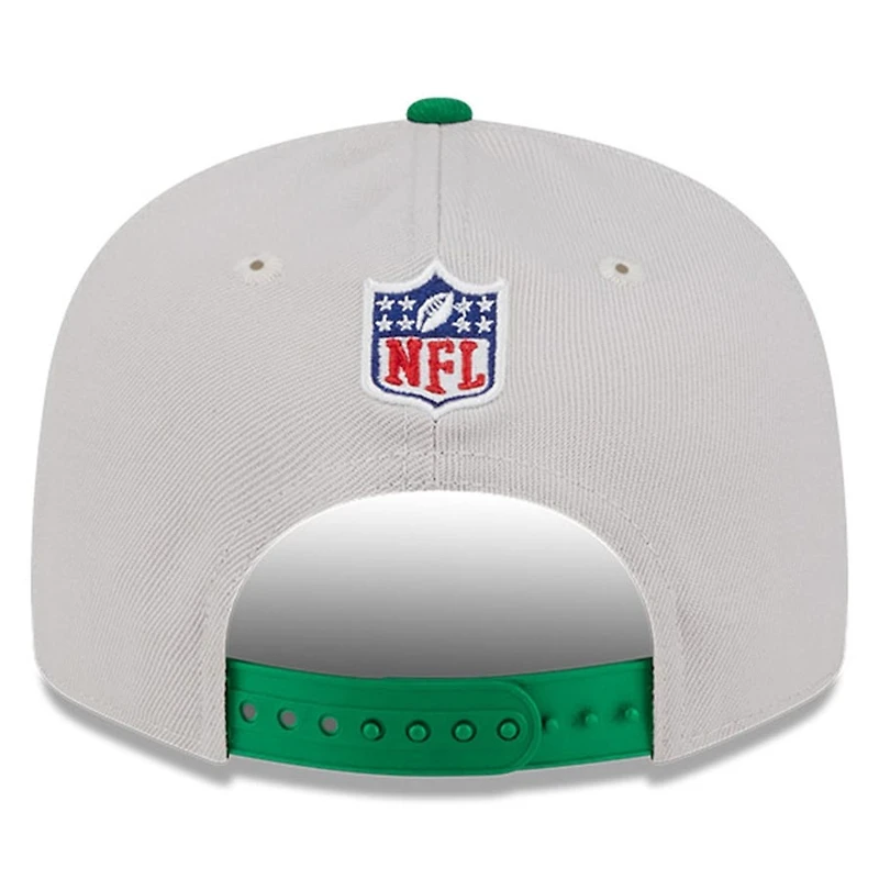 Philadelphia Eagles 2024 Sideline Historic Stone Gray New Era 9FIFTY Snapback Hat