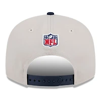 New York Giants 2024 Sideline Historic Stone Gray New Era 9FIFTY Snapback Hat