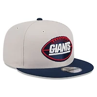 New York Giants 2024 Sideline Historic Stone Gray New Era 9FIFTY Snapback Hat