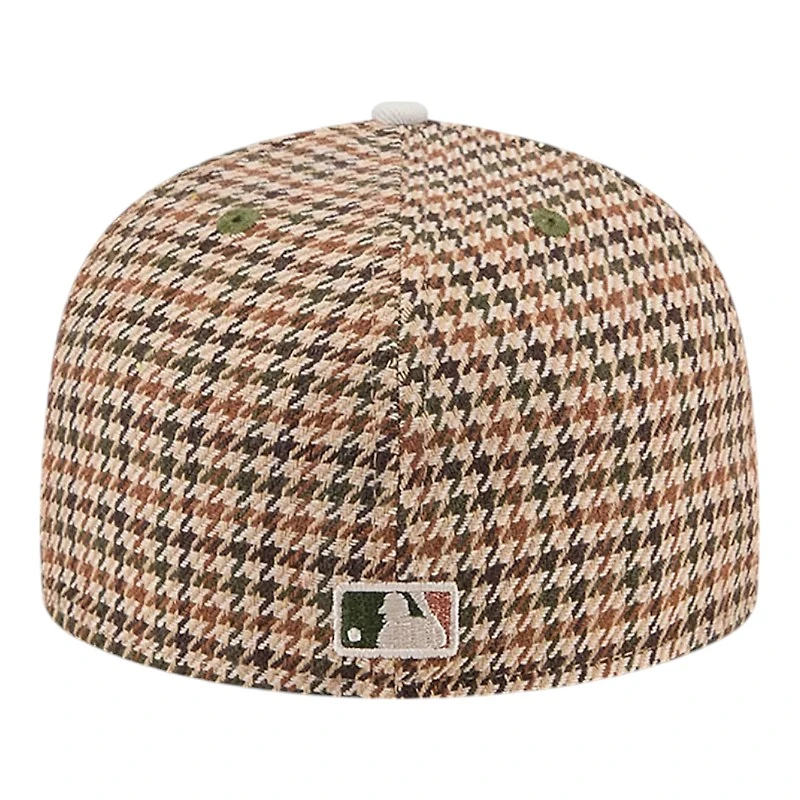 Atlanta Braves Brown Houndstooth New Era 59FIFTY Fitted Hat